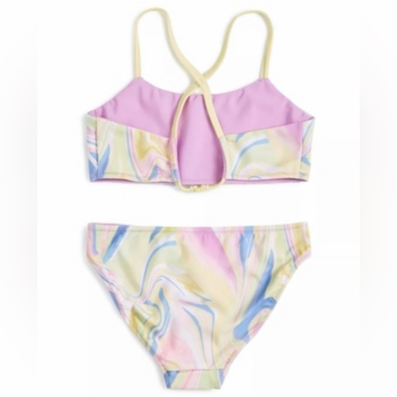 NWT Ideology Girls Mixed 2pc Bikini 2pc Set - Picture 2 of 7